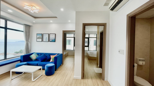 Corner Seaview two-bedroom Apartment in Muong Thanh Oceanus Building