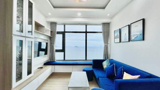 Corner Seaview two-bedroom Apartment in Muong Thanh Oceanus Building